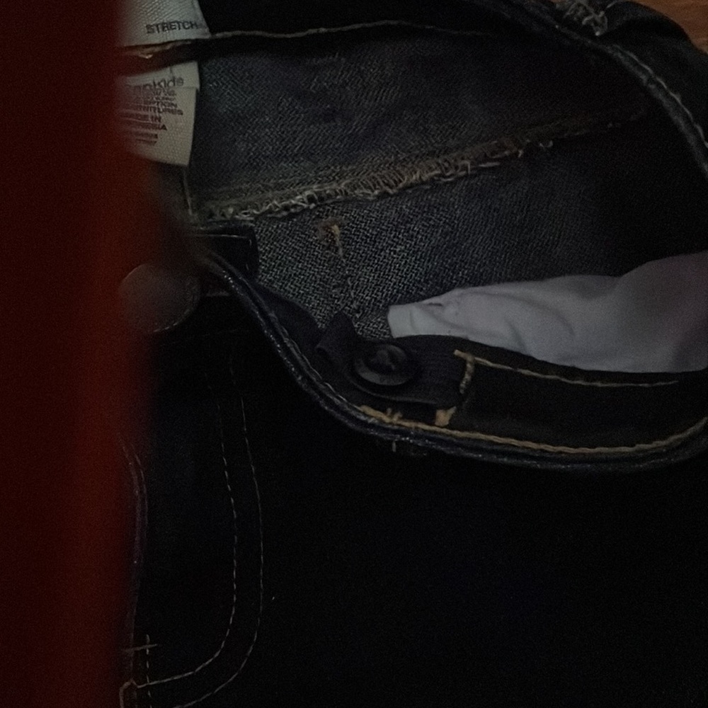 Gap kids size 12 dark wash skinny jeans. - Picture 4 of 4